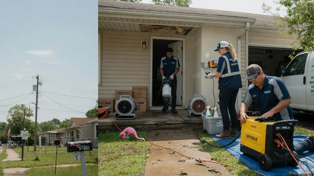 Storm Damage Water Removal in Grafton, WI near me